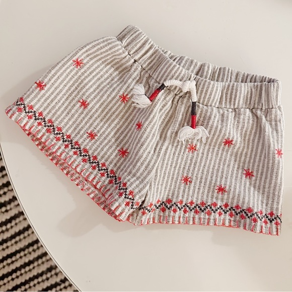 Zara Other - 𝅺Zara Baby Girl Toddler Embroidered Short | 3/4 yr old